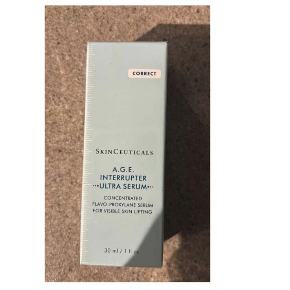SkinCeuticals AGE A.G.E. Interrupter Ultra Serum Full Size 1 OZ Sealed Pack 2 - Picture 3 of 4